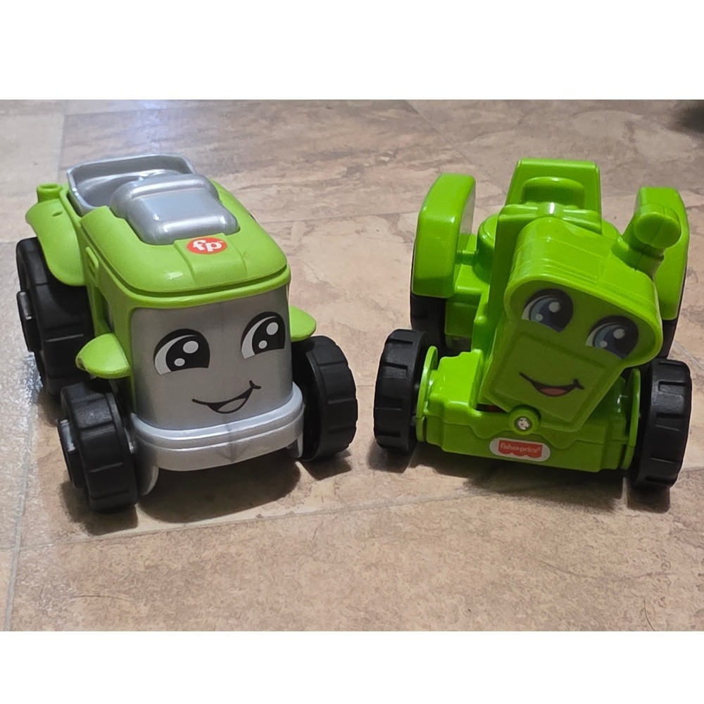 Fisher Price Toy Tractor Set‎ OS Green Good DWC32 GGT39